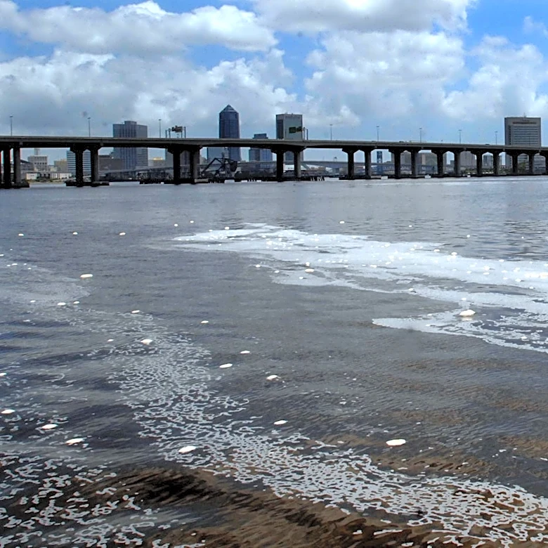 Foam sometimes emerges on the St. Johns River, learn why