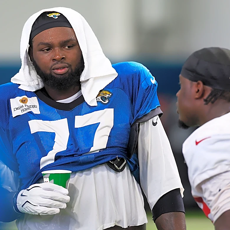 Report: Jacksonville Jaguars OL Anton Harrison to undergo knee surgery