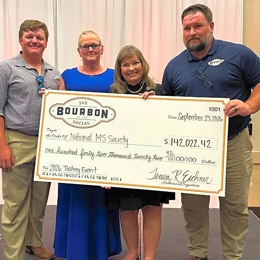 Jacksonville woman turns bourbon into MS research, raises $600,000
