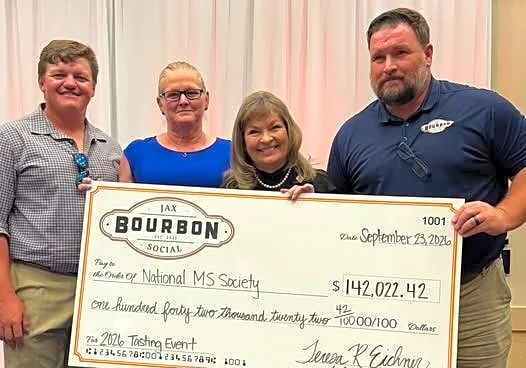 Jacksonville woman turns bourbon into MS research, raises $600,000