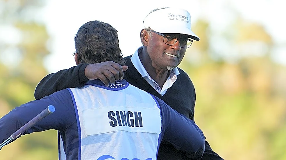 Vijay Singh breaks three-way tie to win PGA Tour Champions SAS Championship