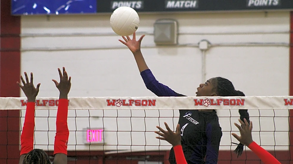 FHSAA high school volleyball final stats leaders for Northeast Florida