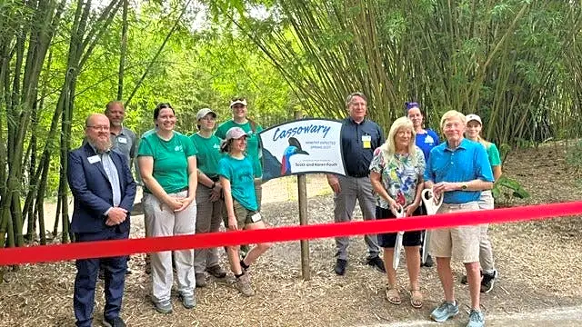 Jacksonville couple helps fund new zoo cassowary habitat, other needs
