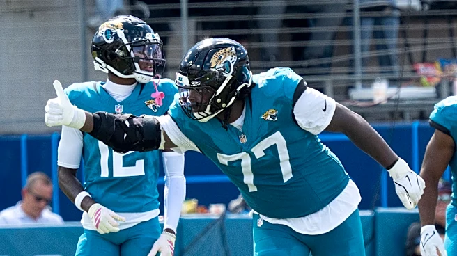 Jaguars LT Anton Harrison reportedly to miss rest of season with ACL injury