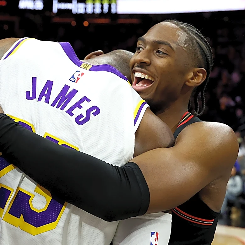 Tyrese Maxey had the most joyous reaction to LeBron James joining 76ers