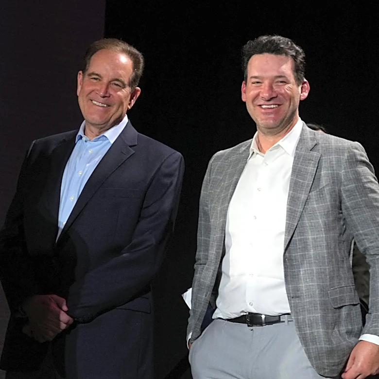 Who is replacing Tony Romo at CBS while he's on leave after OWI?