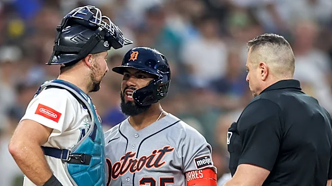 Gleyber Torres appeared to mock Cal Raleigh's brutal season before benches cleared