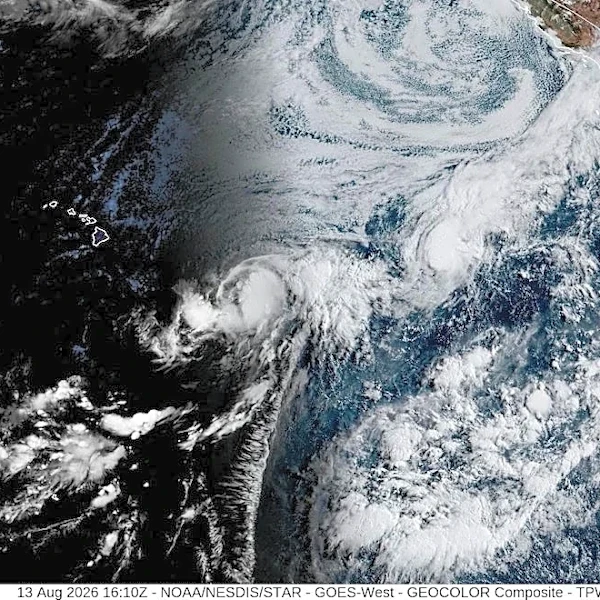 Hurricane Watch issued as Tropical Storm Lala nears Hawaii