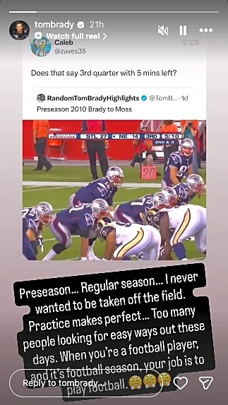 Tom Brady unloads on NFL stars skipping preseason and has receipts to back it up