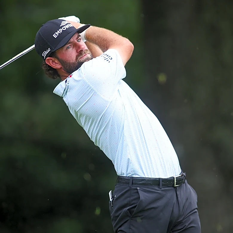 Why Cameron Young gave a handshake to no one after huge round