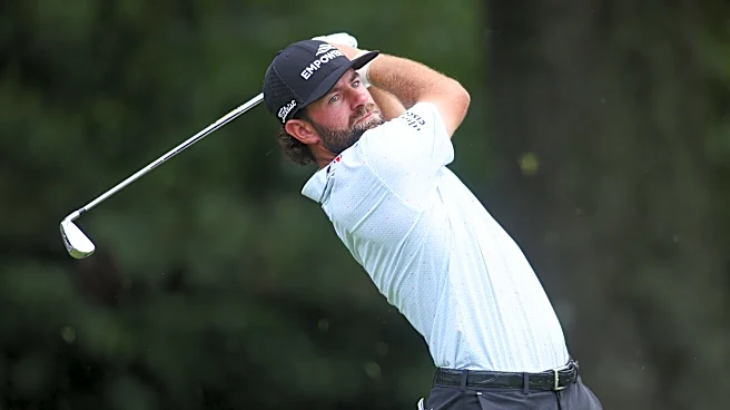 Why Cameron Young gave a handshake to no one after huge round