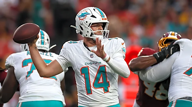 Why did the Dolphins trade Quinn Ewers to the Jaguars?