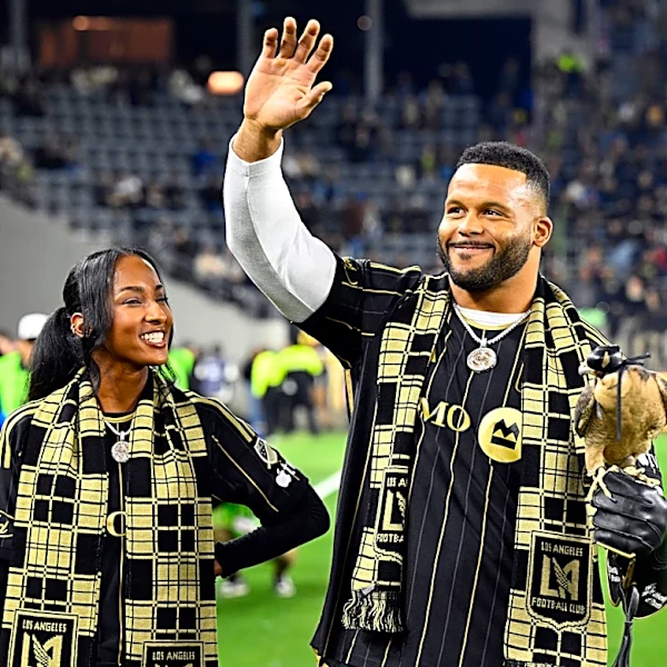 Aaron Donald’s wife had hilarious 7-word response to Rams star’s unretirement