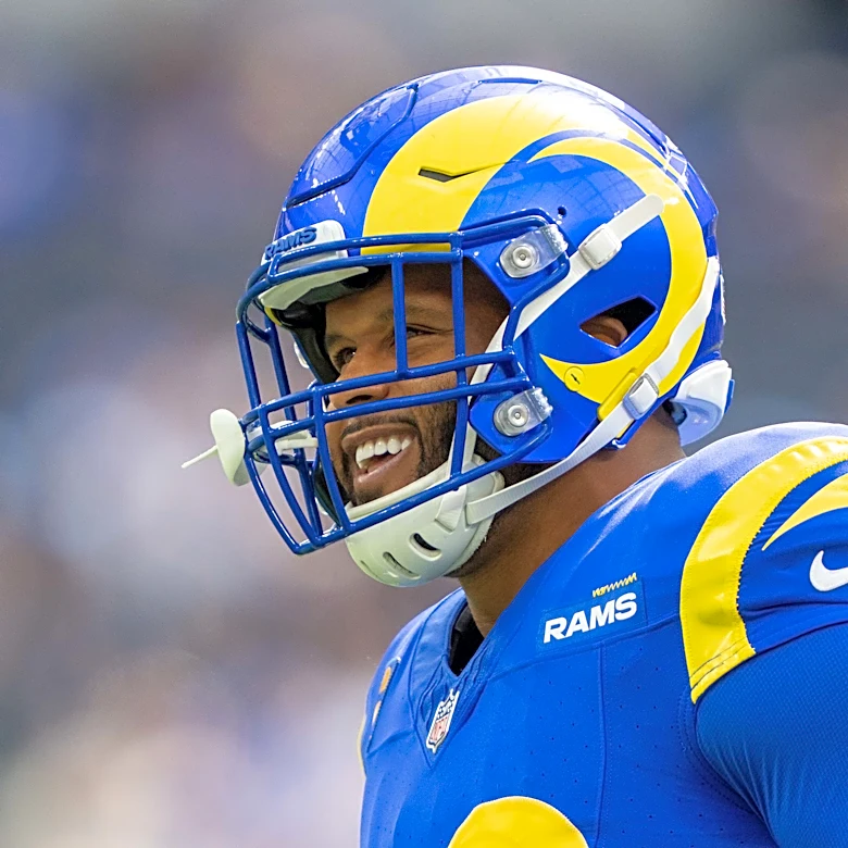 The Rams used Aaron Donald’s unretirement as an opportunity to ruthlessly roast the Heat