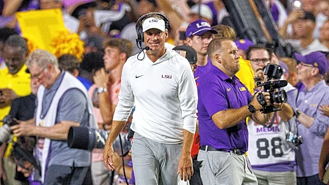 Lane Kiffin joked about having 'pro players' at halftime of LSU dominating Clemson