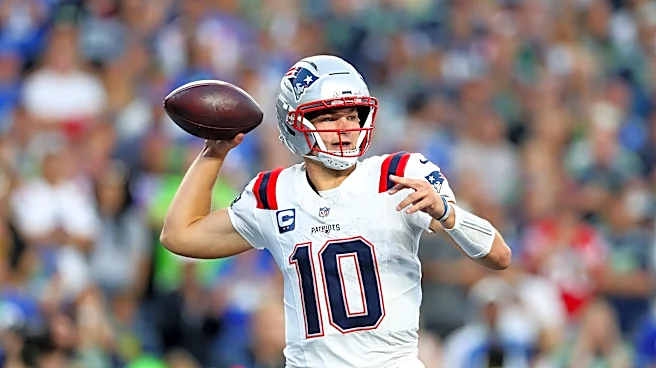 Fans ripped Drake Maye for atrocious pick to ice Patriots-Seahawks