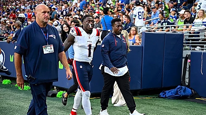 A.J. Brown injury update: Latest on Patriots WR after exiting vs. Seahawks