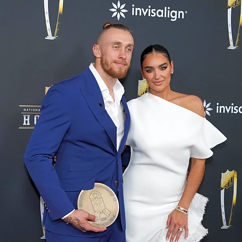 Who is George Kittle's wife Claire Kittle?