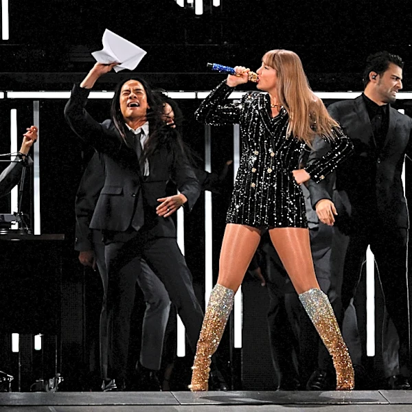 Taylor Swift seemingly drops new Easter eggs in surprise Emmy sketch