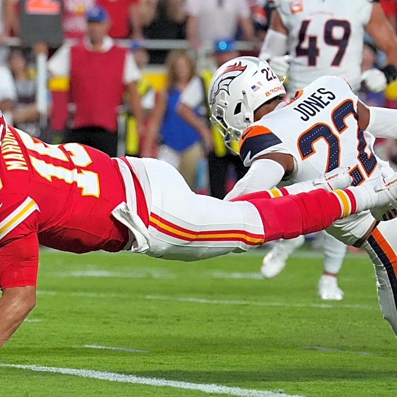 Patrick Mahomes had an emoji-filled reaction to his TD run sending 1 bettor over the moon