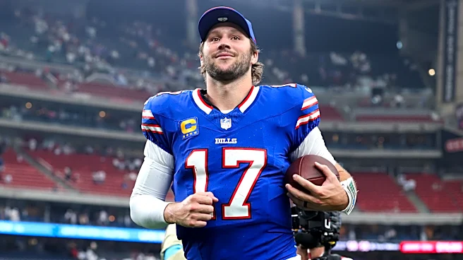 Josh Allen had hilarious reaction to spider crashing press conference