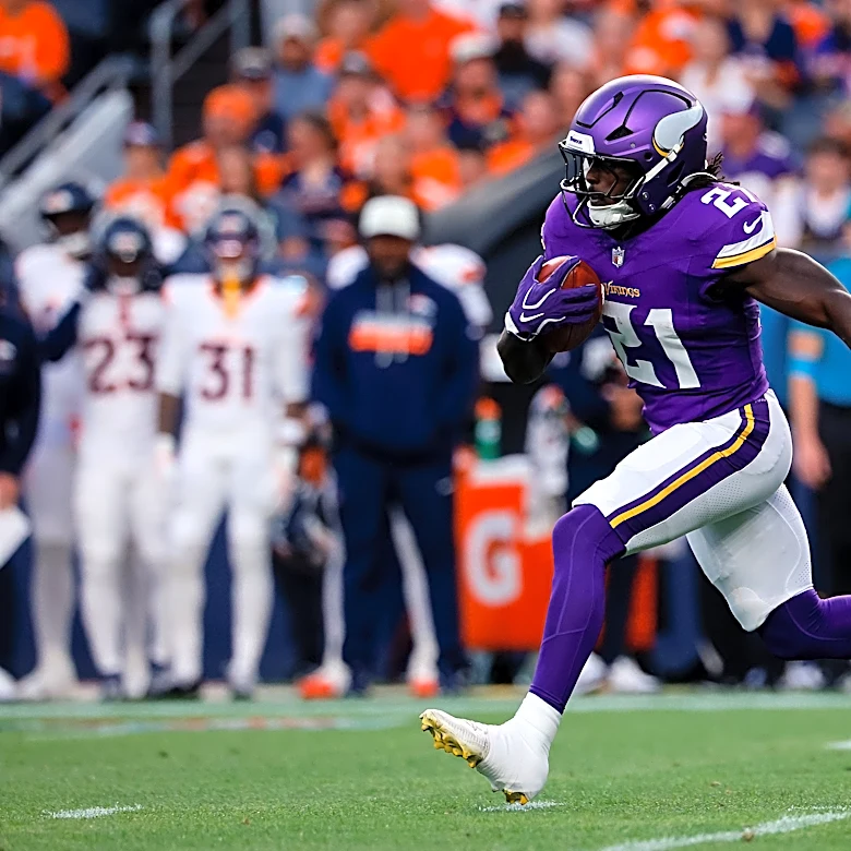 Who is Jordan Mason's injury replacement on Vikings depth chart for fantasy?