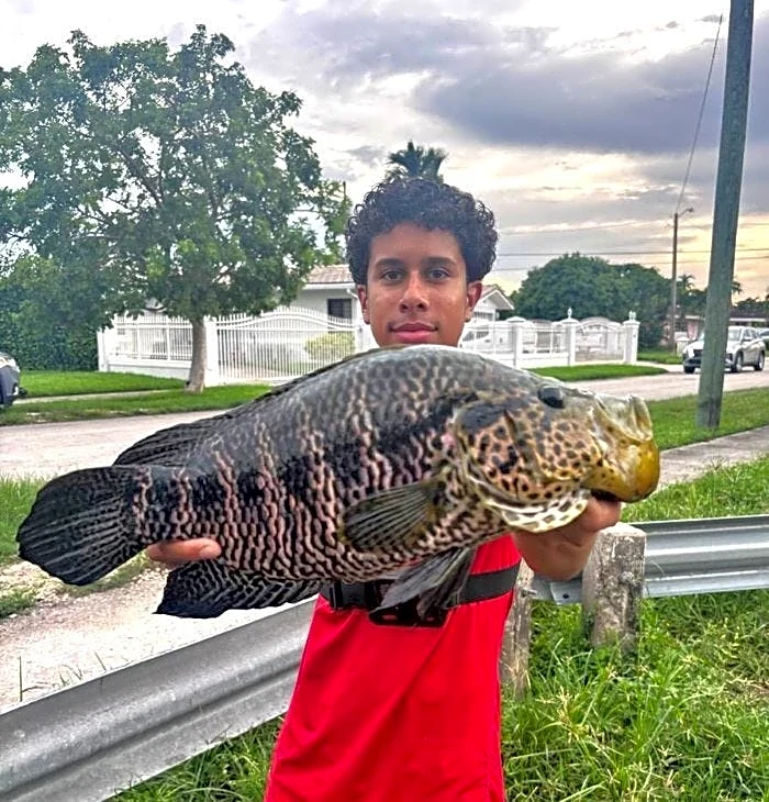 Teen fisherman catches a what? He knew, and it’s a state record
