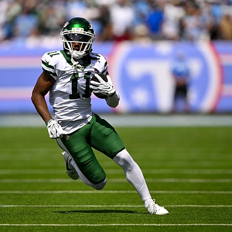 Who is Omar Cooper Jr.'s injury replacement on Jets depth chart for fantasy?