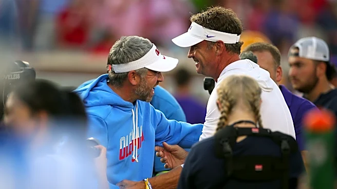 Lane Kiffin and Pete Golding were all laughs before LSU-Ole Miss