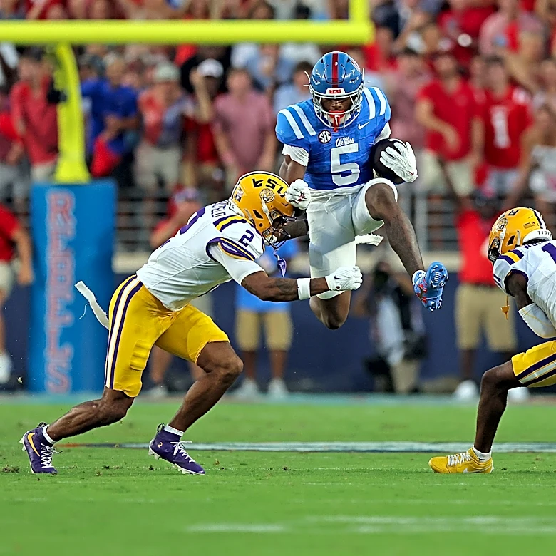 Kewan Lacy injury update: Ole Miss star RB leaves LSU game