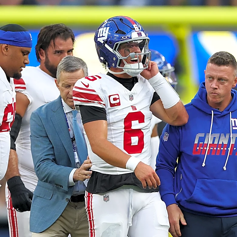 Jaxson Dart injury update: What happened to the Giants QB?