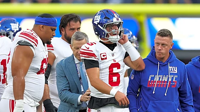 Jaxson Dart injury update: What happened to the Giants QB?