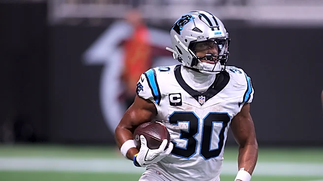Panthers RB depth chart after Jonathon Brooks injury, Austin Ekeler visit