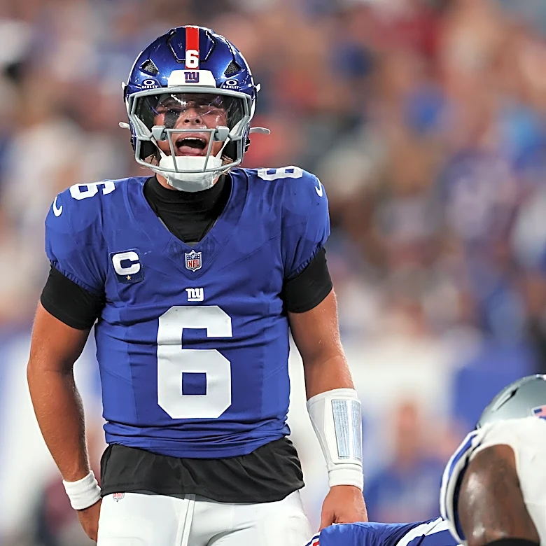 John Harbaugh left no doubt about Giants' QB plan after Jaxson Dart's injury