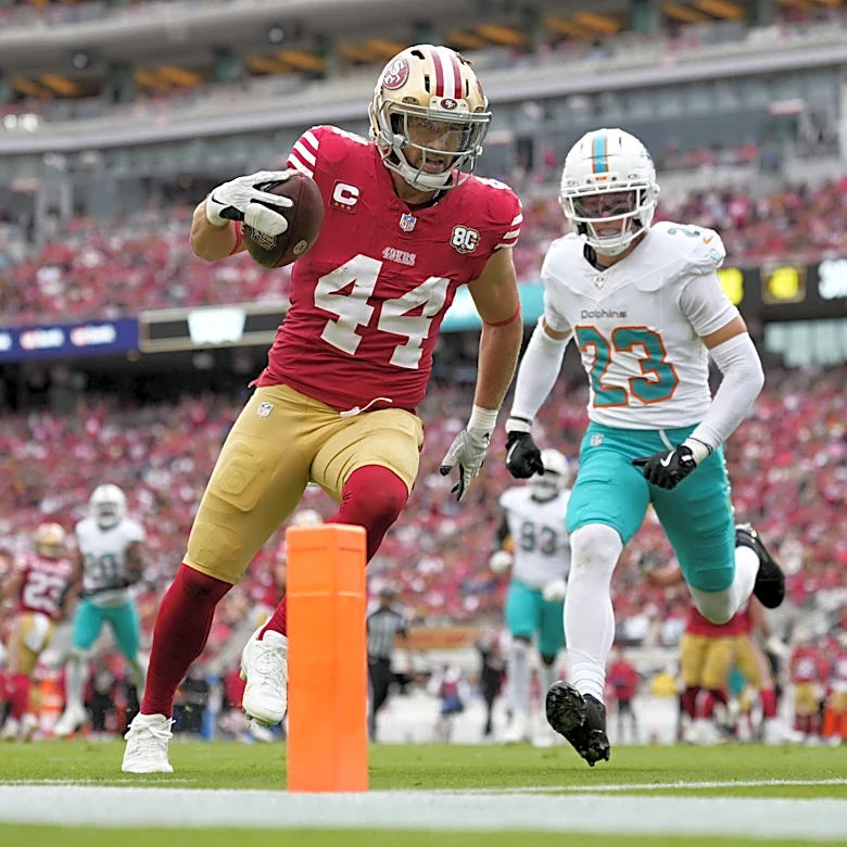 NFL explains fine of 49ers star over 'pour taste' chugging celebration