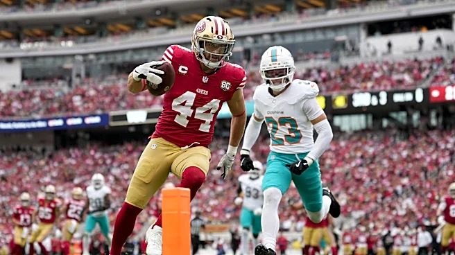 NFL explains fine of 49ers star over 'pour taste' chugging celebration