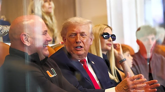Donald Trump’s CFP championship departure caused headset issues for Miami and Indiana