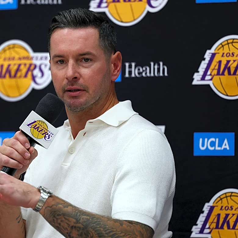 JJ Redick joke about Lakers' ‘white guys’ will make you spit take