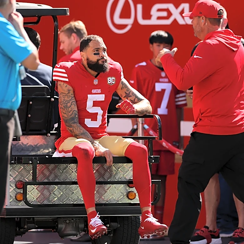 Mike Evans injury update: What happened to 49ers wide receiver?