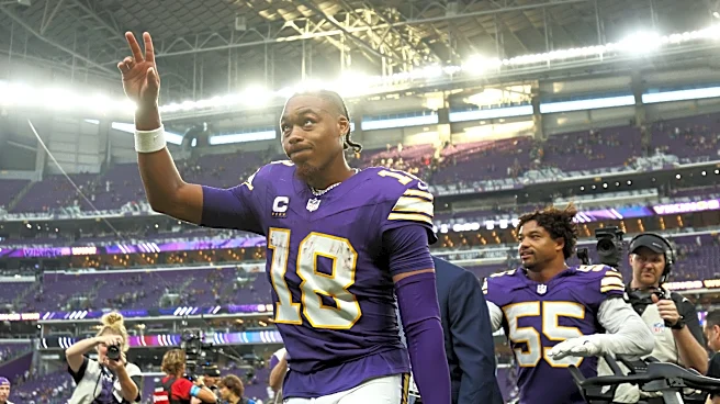 Vikings head coach had an encouraging 5-word update on Justin Jefferson’s ankle injury