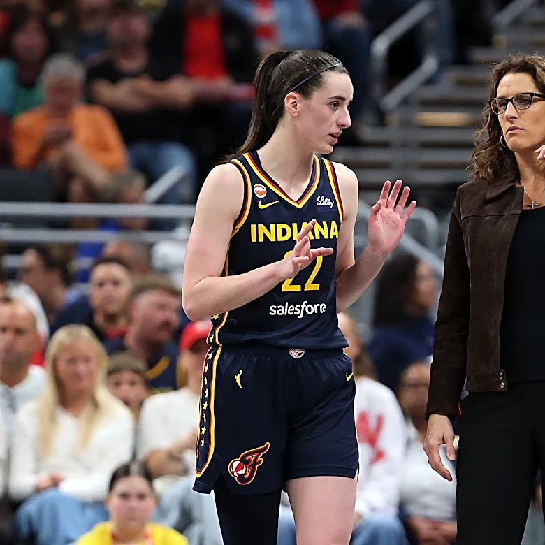 Stephanie White downplays viral Caitlin Clark postgame Fever moment