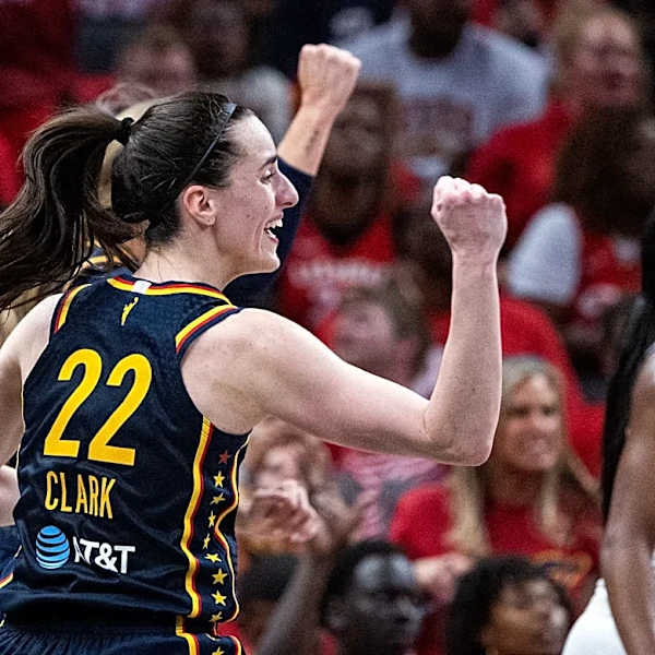 Did Caitlin Clark really vomit at halftime vs. Aces?