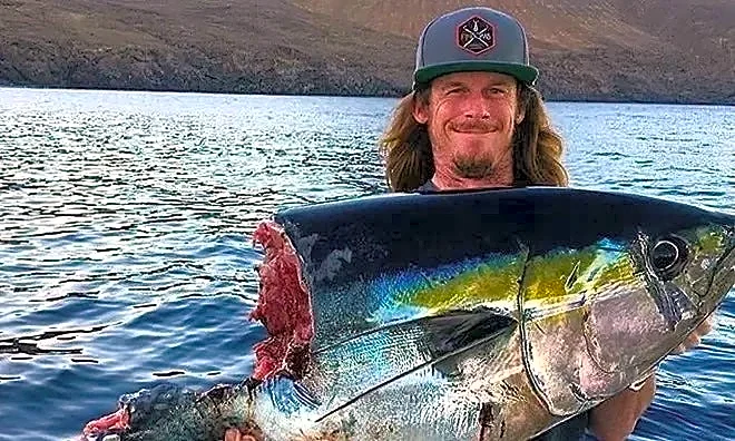Great white sharks snatching hooked game fish is nothing new