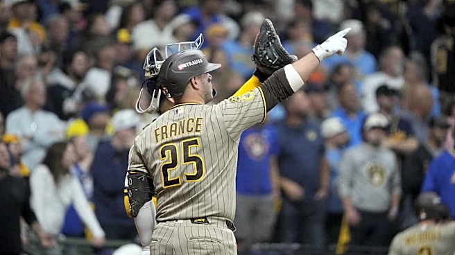 Why Ty France's near-home run in Padres' playoff loss was ruled out after hitting roof?
