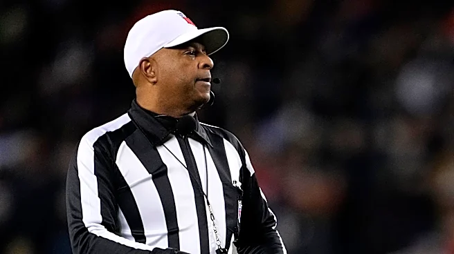 NFL referee Adrian Hill oddly confronted Vikings LB after an accidental collision