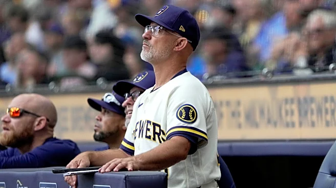 Brewers 3B coach jokingly predicted a ball off the roof in pre-Game 1 meeting