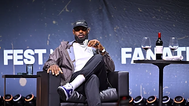 Nah, LeBron James' Fanatics-branded helicopter isn't weird at all