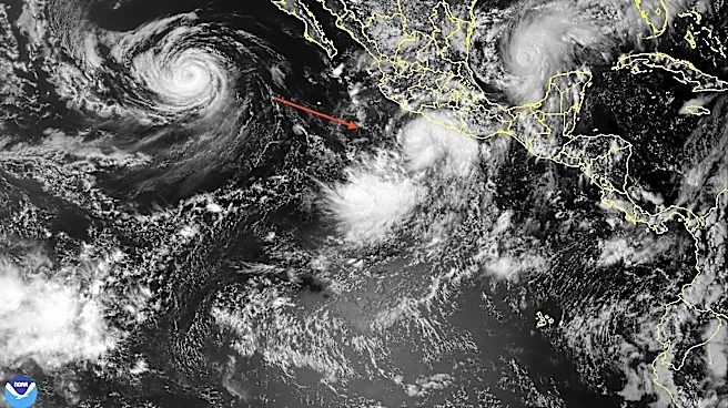 Tropical Storm Simon forms off Mexico, rapidly gaining strength