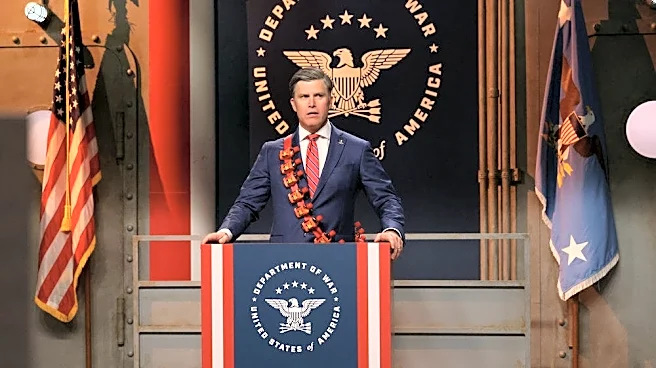Colin Jost returns as Pete Hegseth for 'SNL' cold open