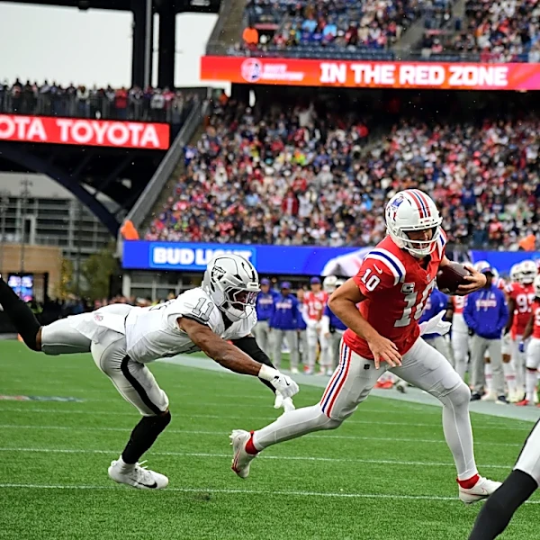 Drake Maye looks like his 2025 prime self. That's awful news for the AFC East.